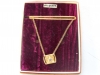 12 kt gold filled tie clip